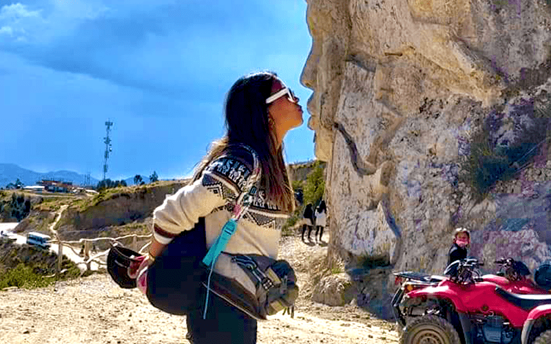 Tour en Cuatrimotos: Morada de los Dioses + Laguna Piuray (Medio Día)